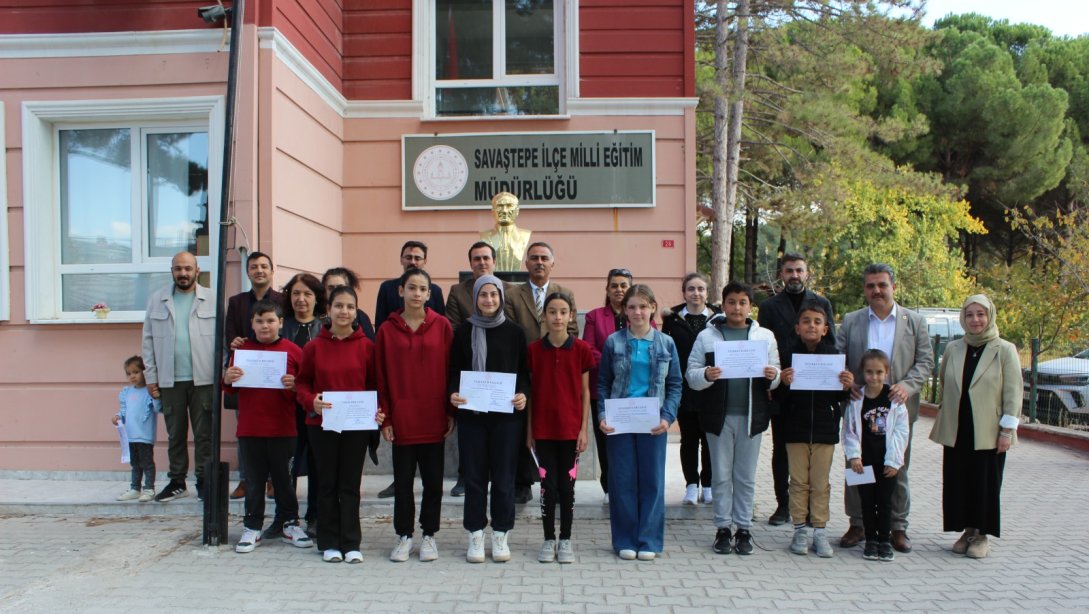 'CUMHURİYET' KONULU YARIŞMALARIN ÖDÜL TÖRENİ DÜZENLENDİ