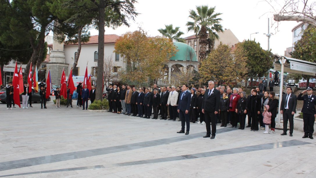 10 KASIM ATATÜRK'Ü ANMA TÖRENİ